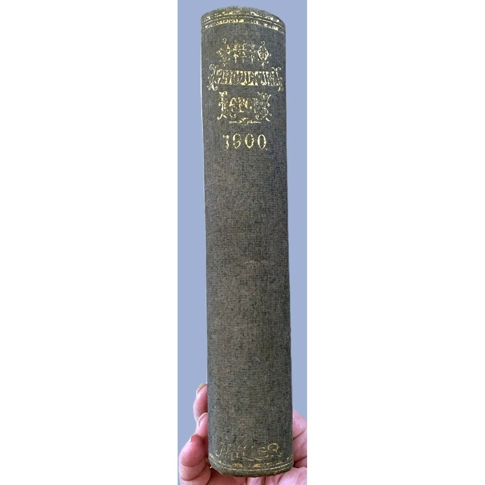 OHIO 1900 Antique Book Annual Report Ohio State Board of Agriculture / Livestock